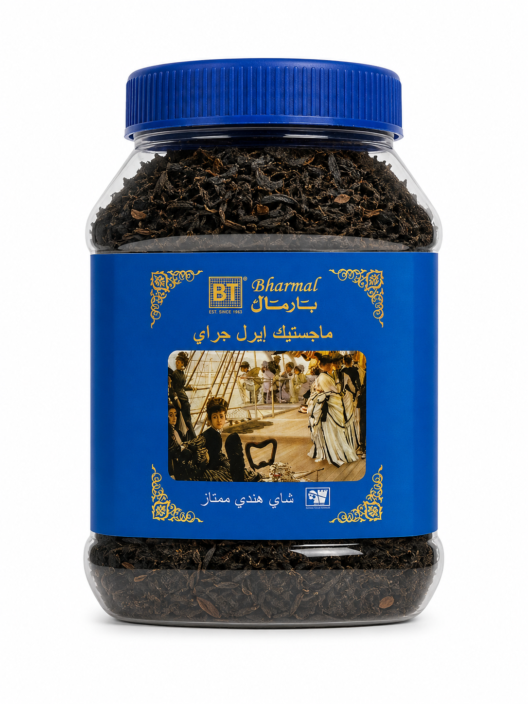 file_000000003814724682d214a93446cea3 چای ارل گری بارمال 200 گرمی با گلبرگهای آبی گل گندم - Image 1